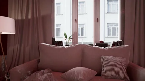 Beautiful Apartment with modern interior design Video stock 218217693