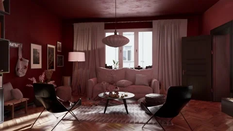 Beautiful Apartment with modern interior design Video stock 218217739