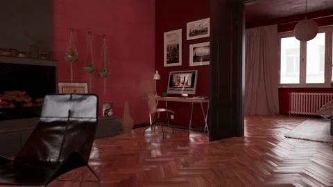 Beautiful Apartment with modern interior design Video stock 218217746