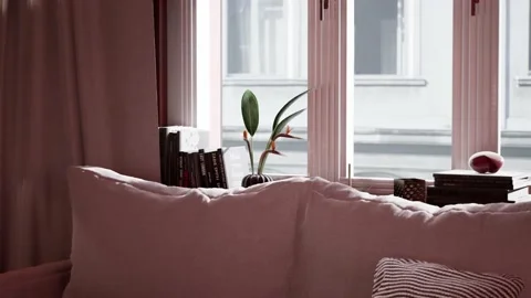 Beautiful Apartment with modern interior design Video stock 218217868