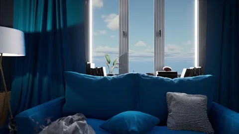 Beautiful Apartment with modern interior design Video stock 218218037