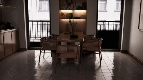 Beautiful Apartment with modern interior design Video stock 218218841