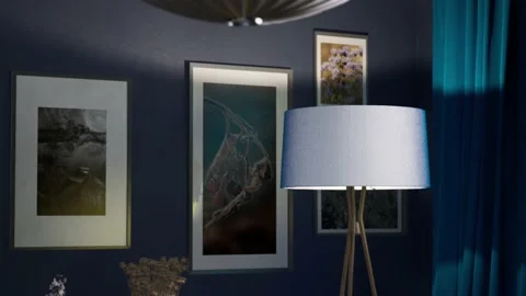 Beautiful Apartment with modern interior design Video stock 218218926
