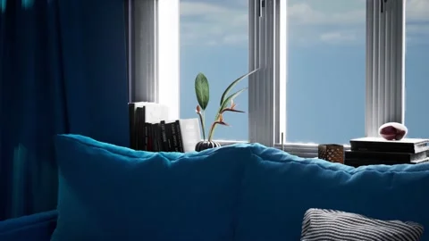 Beautiful Apartment with modern interior design Video stock 218218931