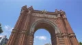 The beautiful Arc de Triomf in Barcelona 4k or 4k+ Resolution