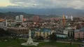 Beautiful architecture in Batumi town, sightseeing and tourism, golden hour HD Footage