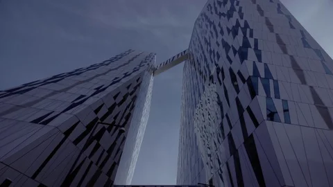 Beautiful Architecture. Slow Moving Camera. 스톡 동영상 79044144