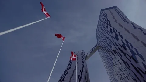 Beautiful Architecture. Slow Moving Camera. 스톡 동영상 79044258