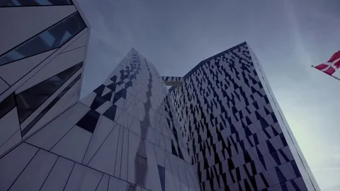 Beautiful Architecture. Slow Moving Camera. 스톡 동영상 79044445