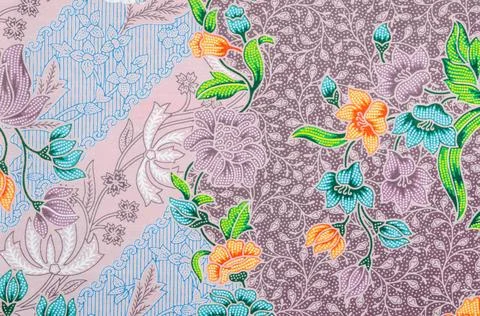 The beautiful of art batik Pattern The beautiful of art Malaysian and Indo... Stock Photos