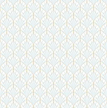 Beautiful Art Deco Pattern Stock Illustration
