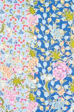 Beautiful of art Thai Batik Pattern. Stock Photos