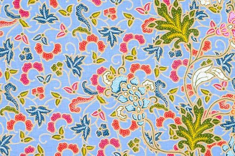 Beautiful of art Thai Batik Pattern. 스톡 사진