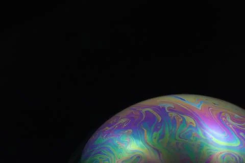 Beautiful artificial planet pomp soap different rare spectacular amazing gala Fotos Stock