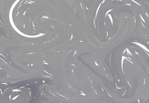 Beautiful artistic texture. Vector image. Painted waves. Gray marble. Decorat Illustrazione stock