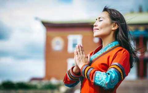 Beautiful asian female Stock Photos