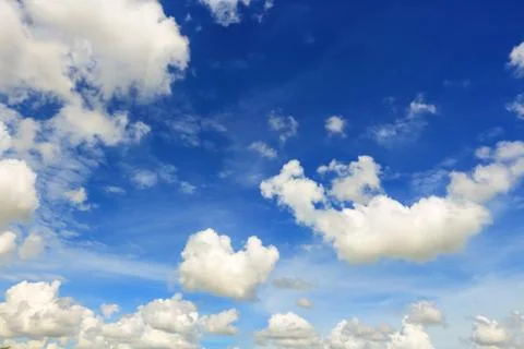 Beautiful atmosphere cloud sky. Stock Photos