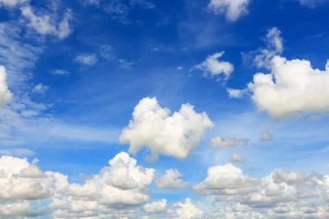 Beautiful atmosphere cloud sky. Stock Photos