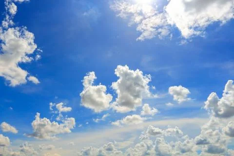 Beautiful atmosphere cloud sky. Stock Photos