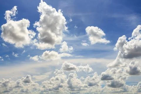 Beautiful atmosphere cloud sky. Stock Photos