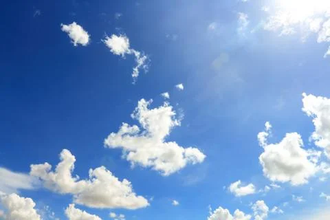 Beautiful atmosphere cloud sky. Stock Photos