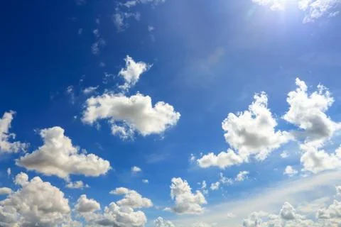 Beautiful atmosphere cloud sky. Stock Photos