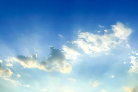 Beautiful atmosphere  cloud sky. Stock Photos