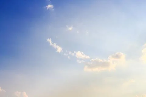 Beautiful atmosphere  cloud sky. Stock Photos