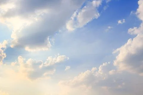 Beautiful atmosphere  cloud sky. Foto stock