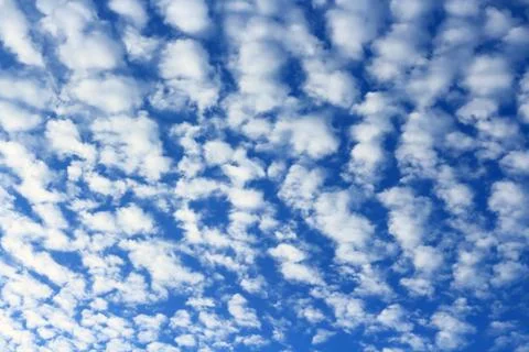 Beautiful atmosphere of the cloud sky at sunset. Stock Photos