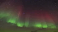 Beautiful Aurora Borealis / Northern Lights Timelapse Stock Footage