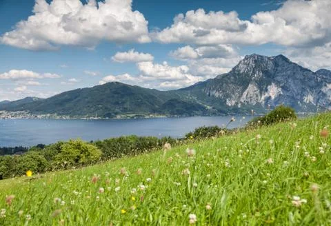 Beautiful austrian landscape Stock Photos