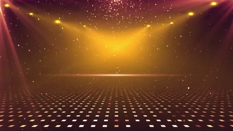 Beautiful awards stage background with neon lights flashing 스톡 동영상 288179871
