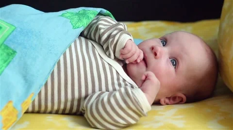 Beautiful babe plays Stock Footage 62180229