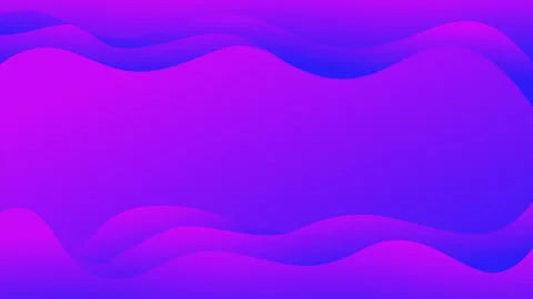 Beautiful background animation with gradation waves in purple blue. Stock Footage 312648249