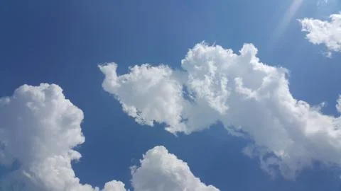 Beautiful background of clouds Stock Photos