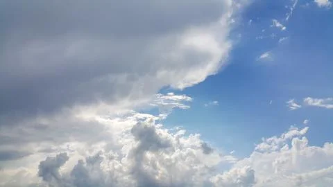 Beautiful background of clouds Stock Photos