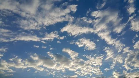 Beautiful background of clouds Stock Photos