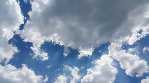 Beautiful background of clouds Stock Photos