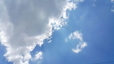 Beautiful background of clouds Stock Photos
