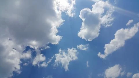 Beautiful background of clouds Stock Photos