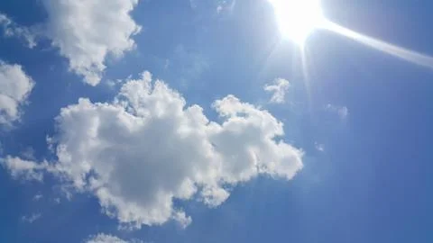 Beautiful background of clouds Stock Photos