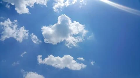 Beautiful background of clouds Stock Photos