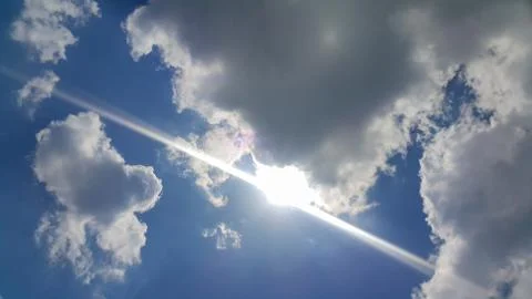 Beautiful background of clouds Stock Photos