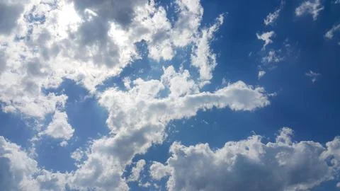 Beautiful background of clouds Stock Photos
