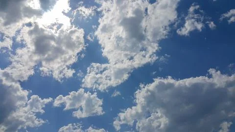 Beautiful background of clouds Stock Photos
