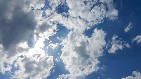 Beautiful background of clouds Stock Photos