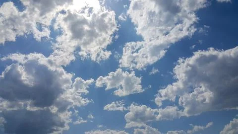 Beautiful background of clouds Stock Photos