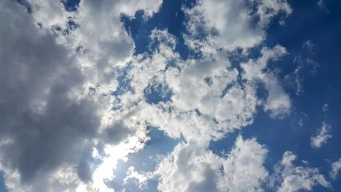 Beautiful background of clouds Stock Photos
