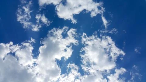 Beautiful background of clouds Stock Photos